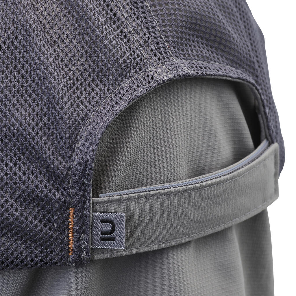 Casquette de pêche pliante - FC 500 F grise
