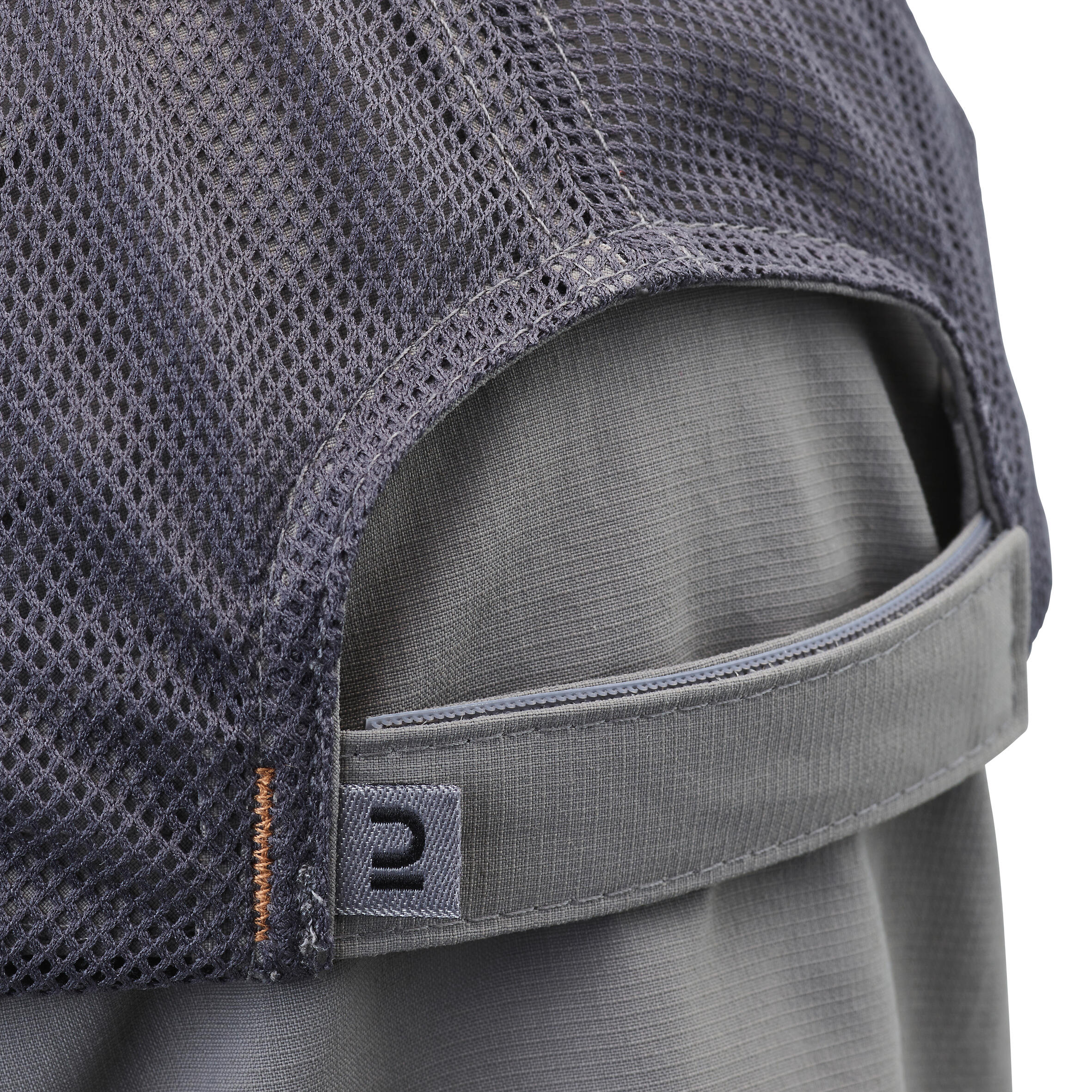 Gorra Pesca FC 500 F Gris Plegable 7/7