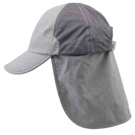 Folding fishing cap 500 grey