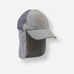 Folding fishing cap - FC 500 W Grey