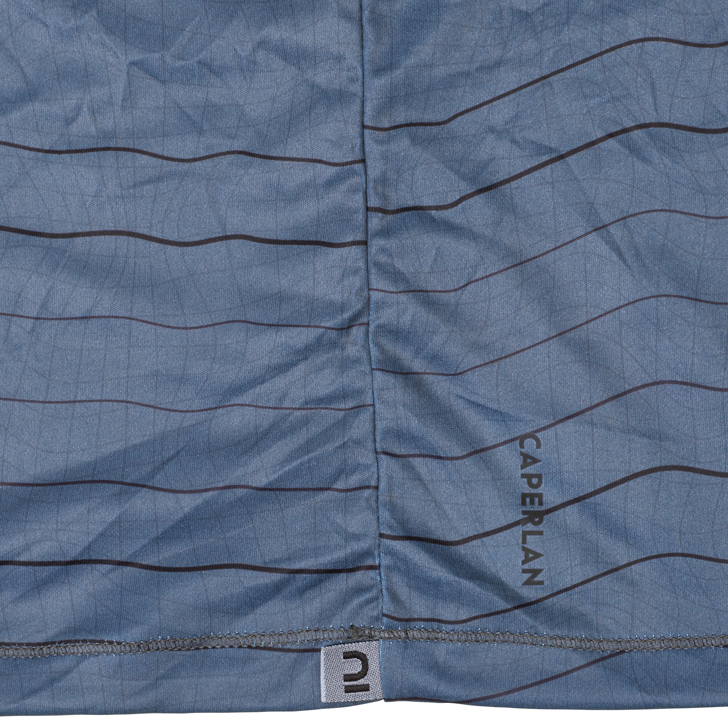 Fishing AntiUV Neck Gaiter 500 Blue Caperlan Decathlon