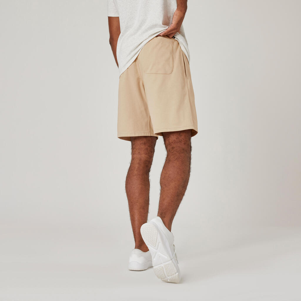 Shorts Herren - 500 Essentials bordeauxrot 