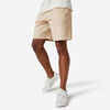 Kratke hlače za fitnes 500 Essentials muške bež