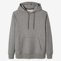 Sweat à capuche Fitness homme - 500 Essentials gris