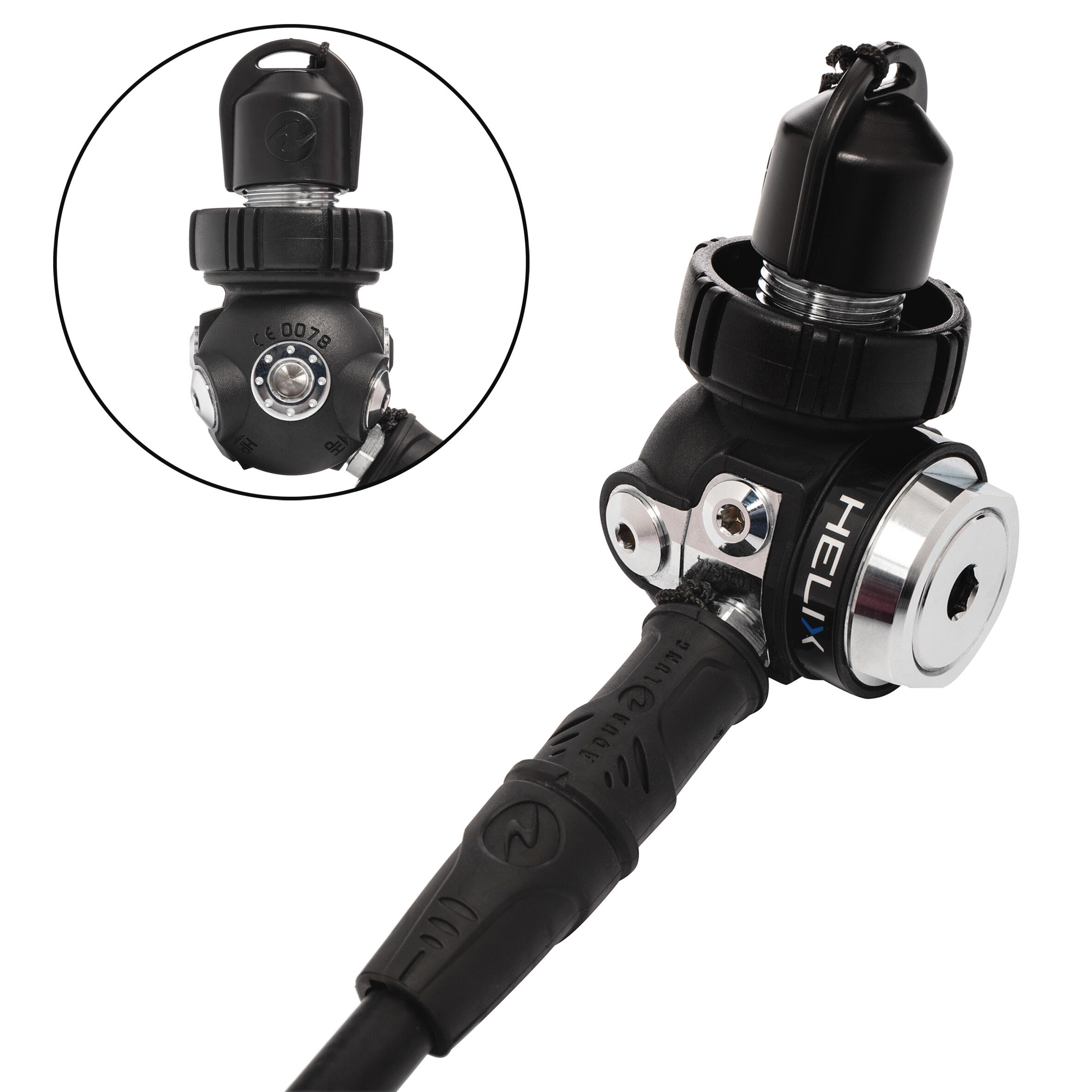 Regulador Buceo Aqualung Helix Din 300 Bares 6/8