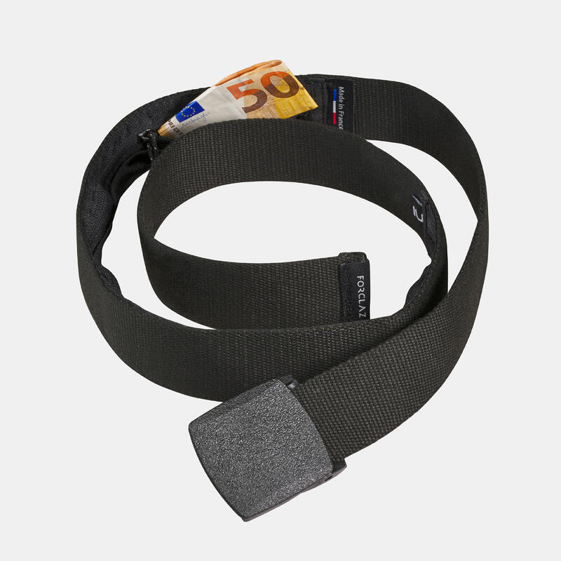 Ceinture cache-billets TRAVEL noire