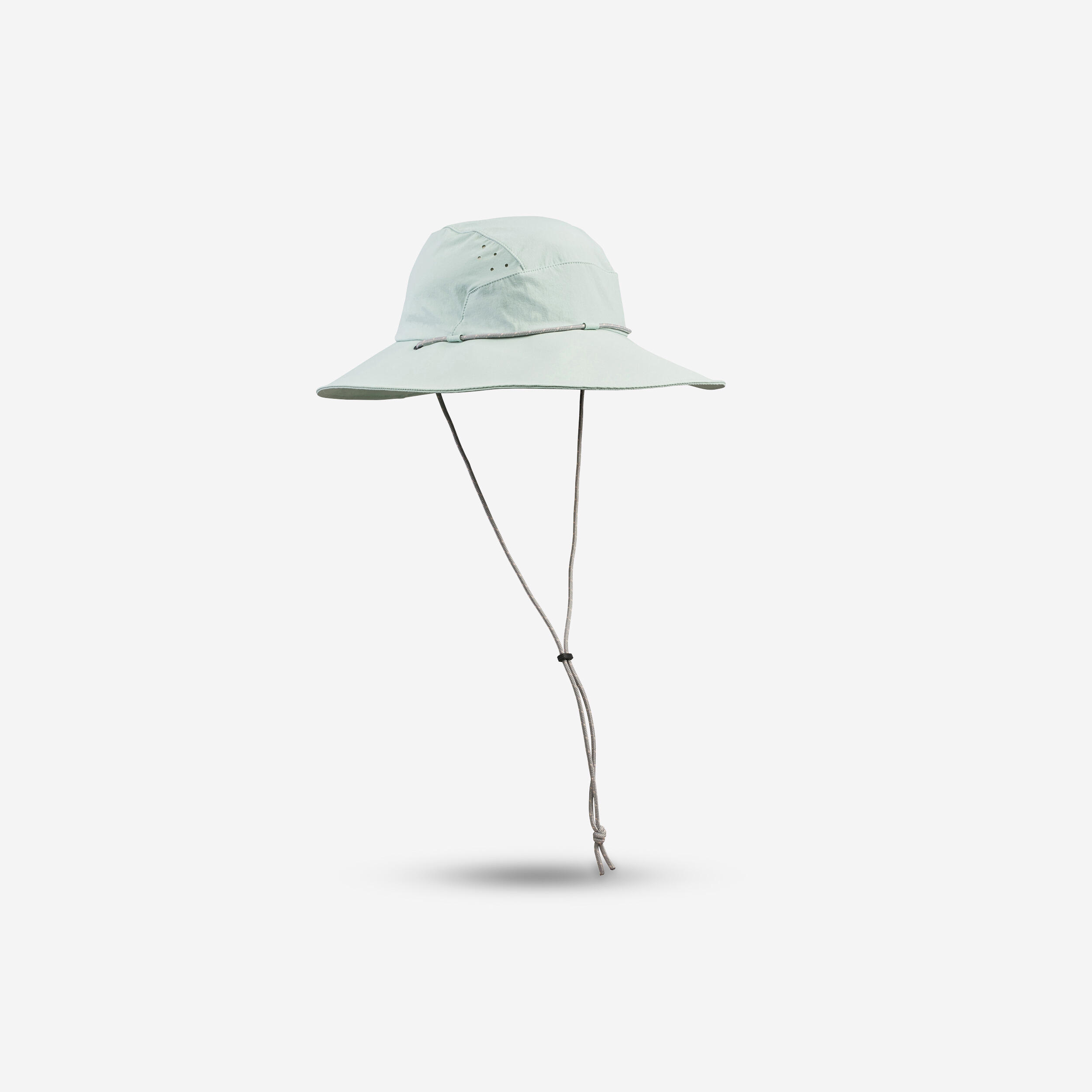 WOMEN'S ANTI-UV TREKKING HAT - MT500 - PALE GREEN