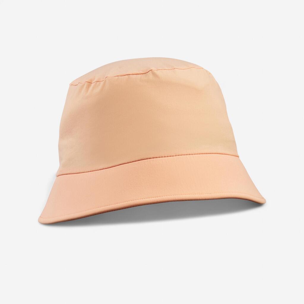 FISHERMAN-SHAPED TREKKING HAT - MT100 - CORAL