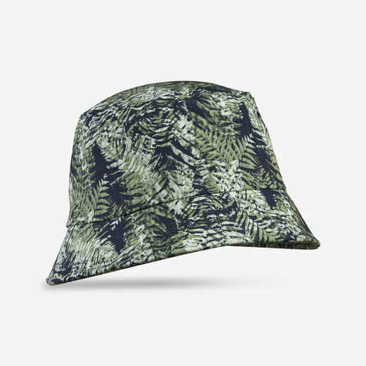 
      Green leaf print hat MT100
  