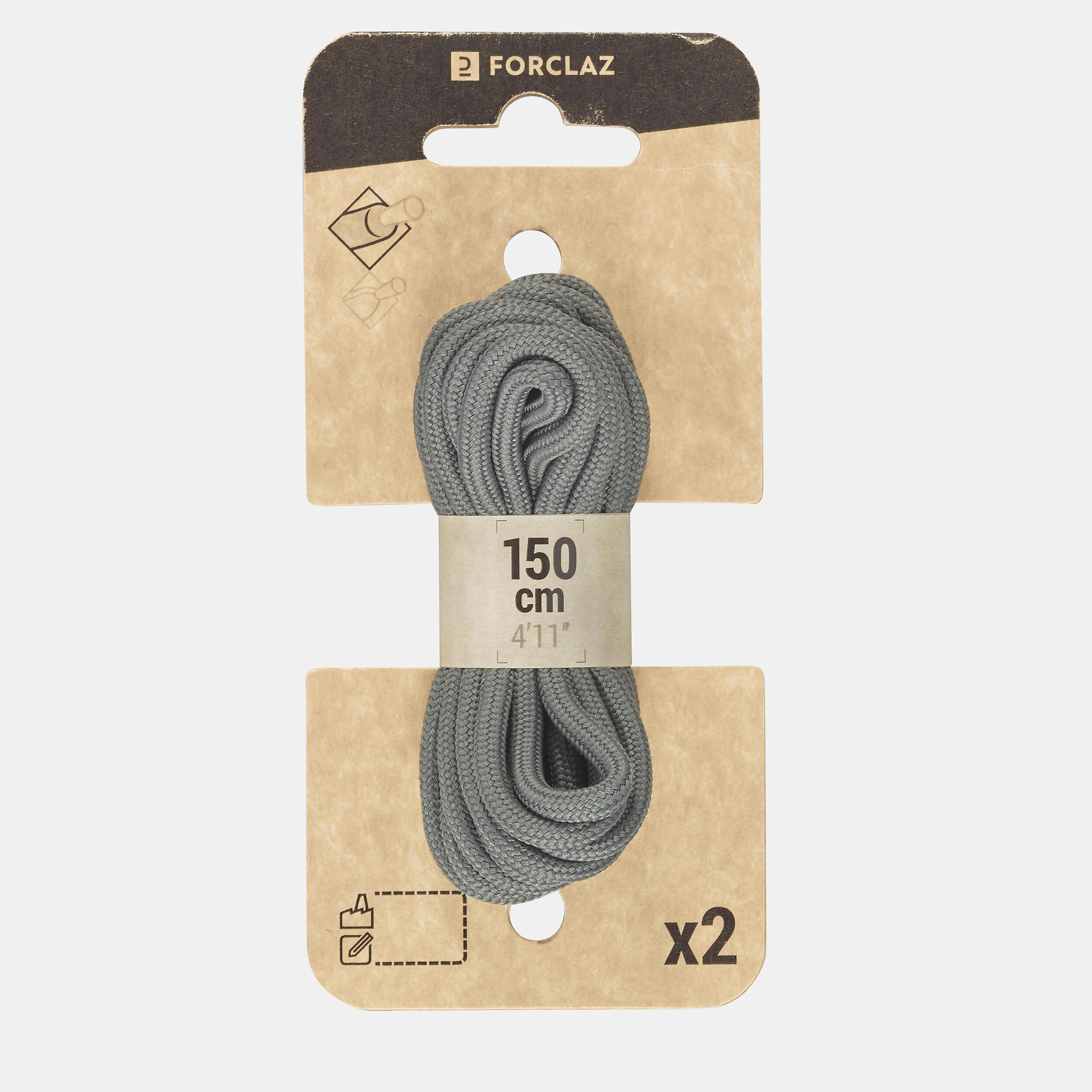 Round Laces for Hiking Shoes