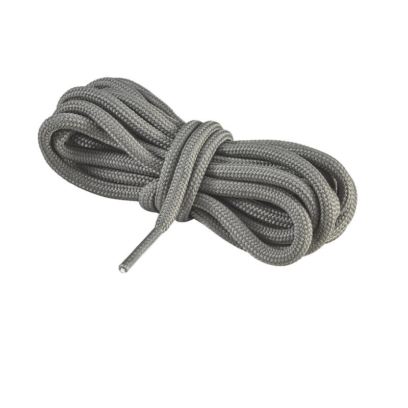 Round laces for hiking shoes