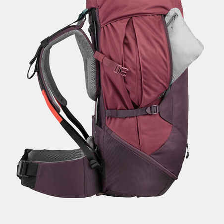 Γυναικείο σακίδιο πλάτης για Trekking 50 L MT100 Easyfit