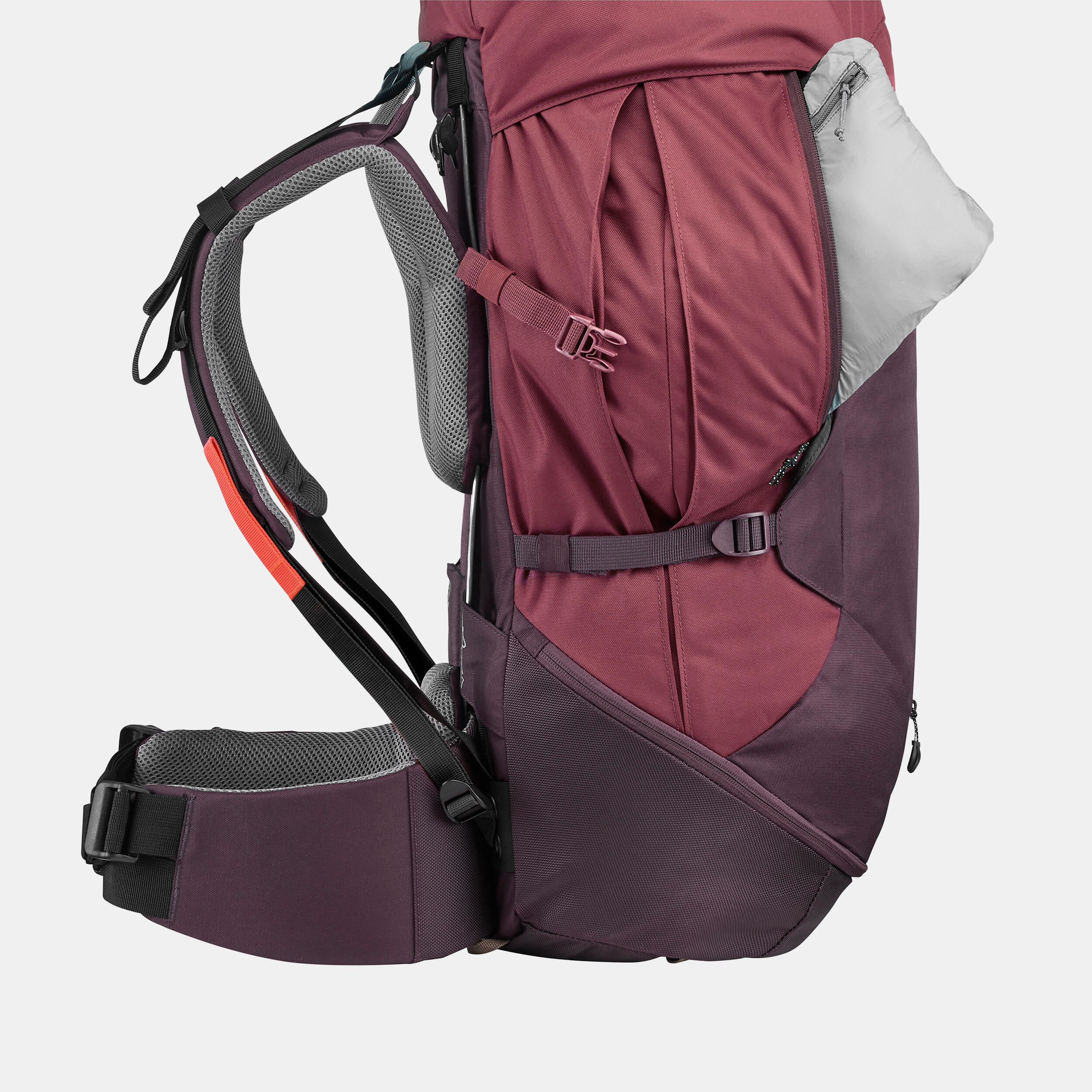 Zaino da trekking da donna 50 L - MT 100 EASYFIT