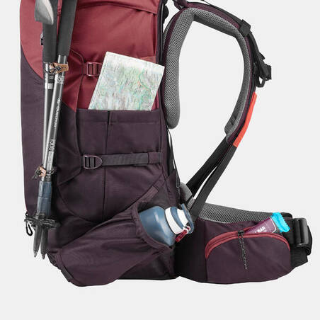 Women's Trekking 50 L Backpack MT100 Easyfit