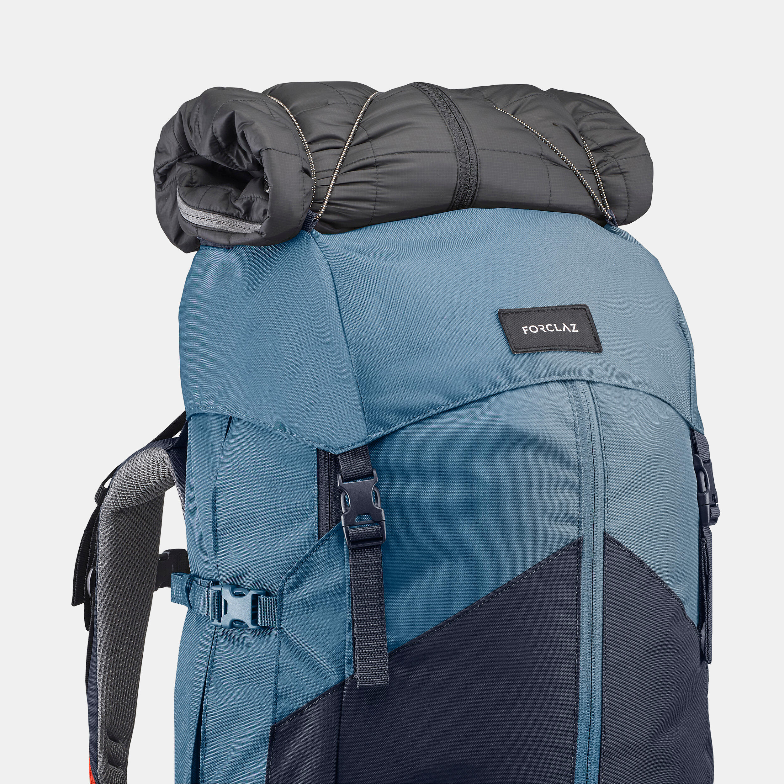 MT 100 Easyfit hiking backpack 60 L - Women - Blue-grey, Dark blue -  Forclaz - Decathlon