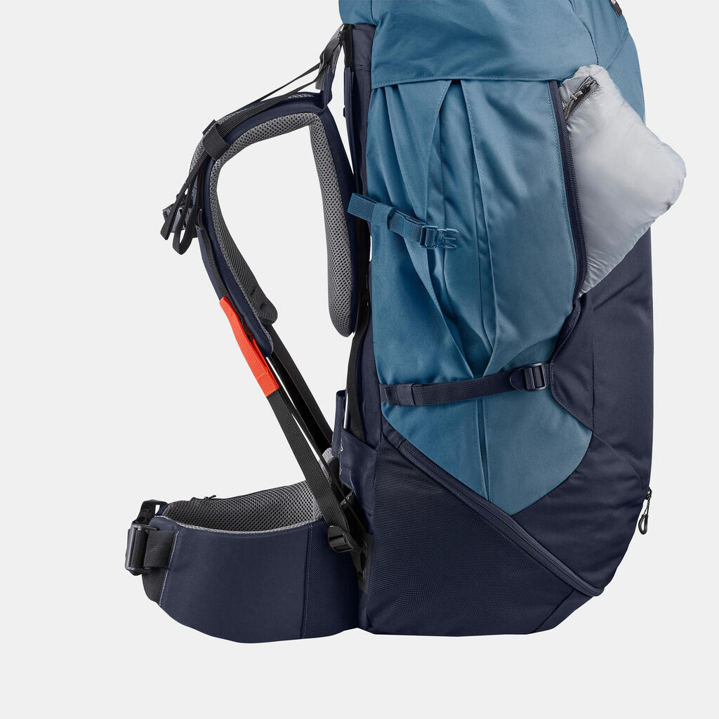 Ruksak za trekking MT100 Easyfit ženski 60 l 