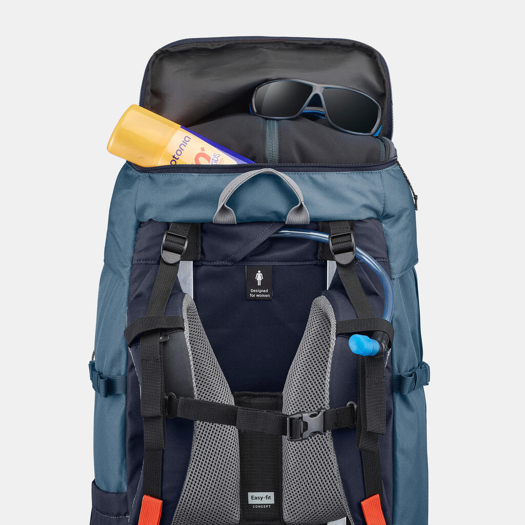 Mochila de trekking de 60 L para mujer MT100 Easyfit