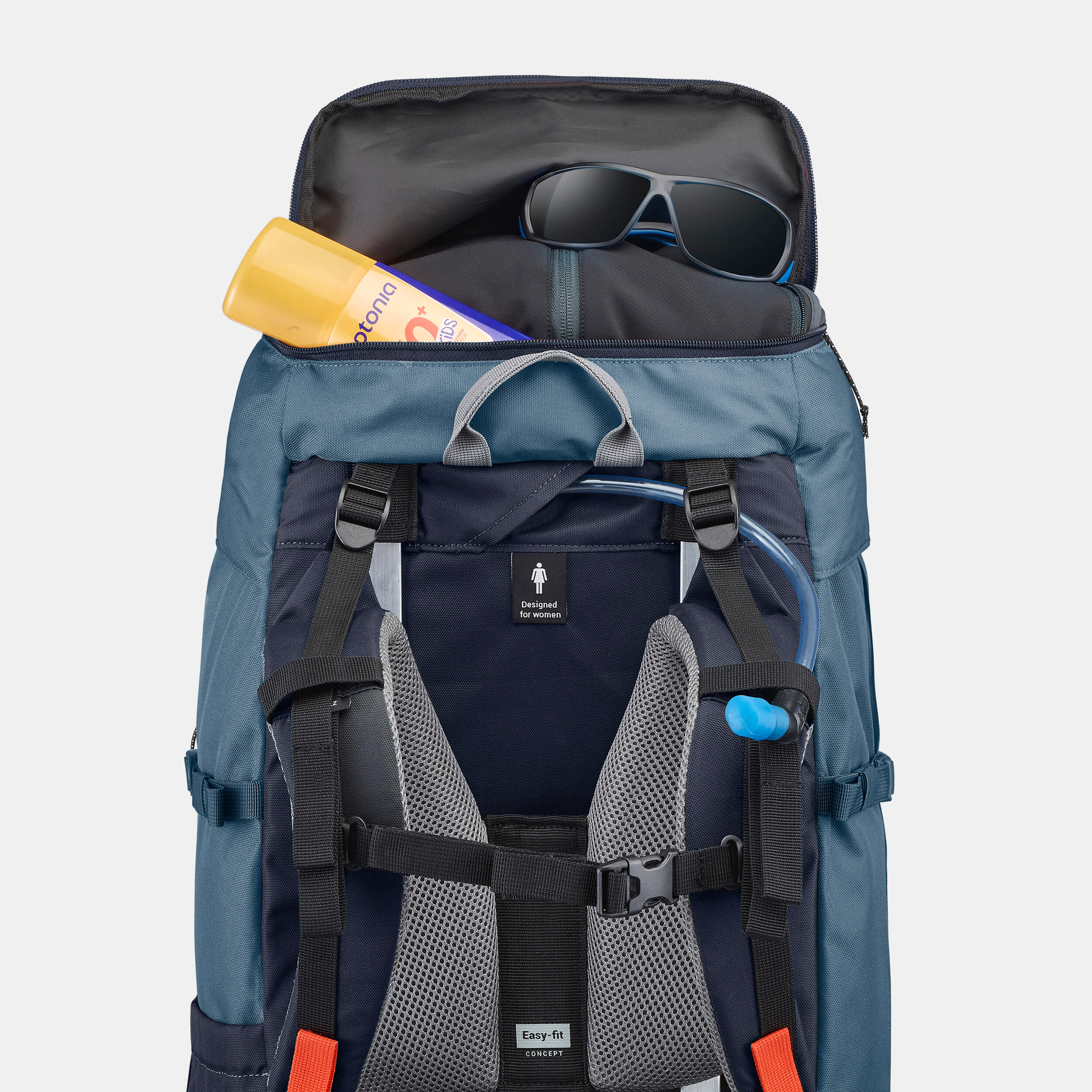 Mochila de montaña y trekking 60L Trek100. Funda impermeable | Decathlon