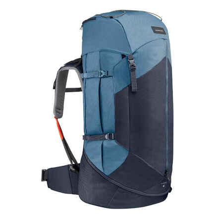 Mochila de montaña y trekking 60L Forclaz Trek100. Funda impermeable -  Decathlon