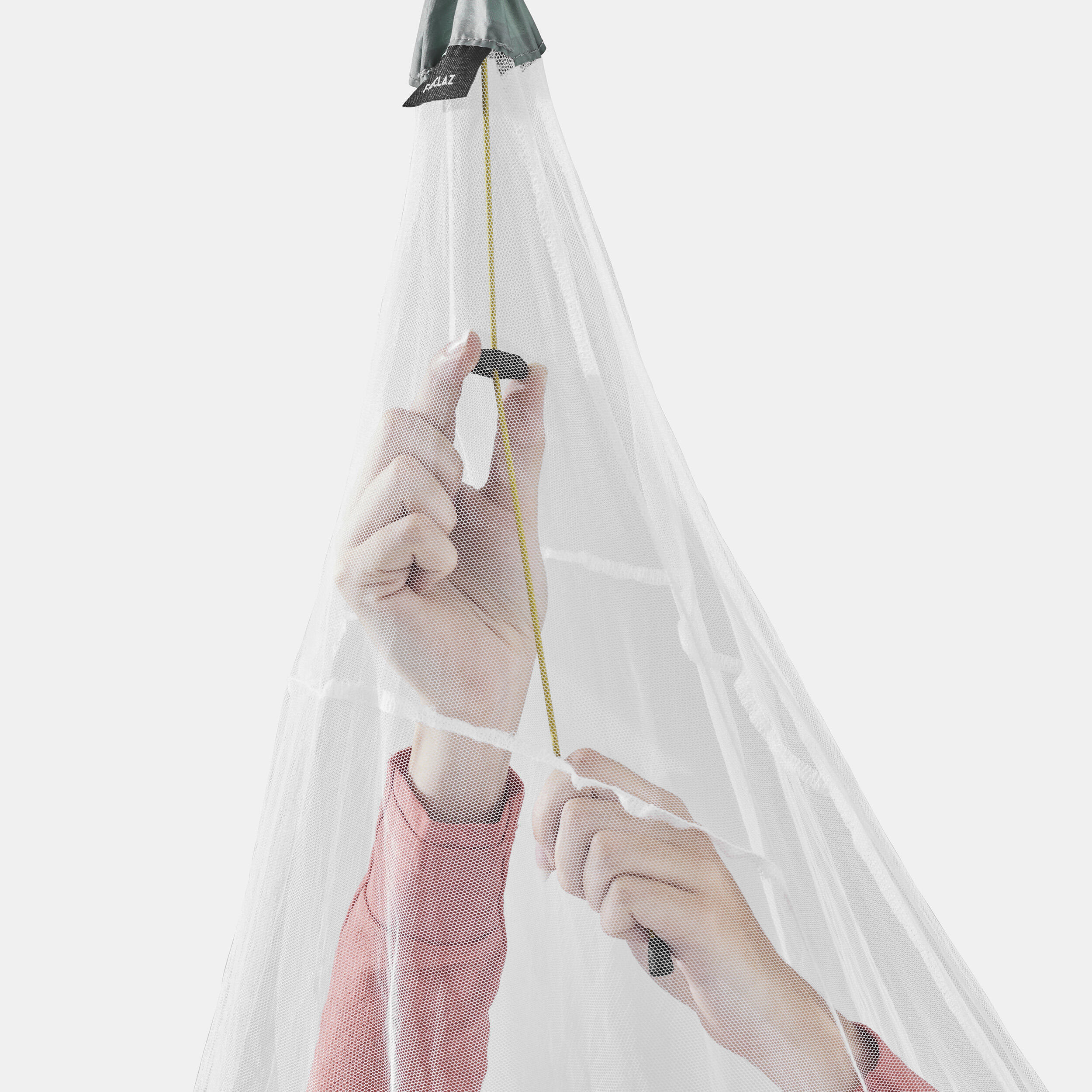 Untreated Travel Mosquito Net - 1 person - Undyed 3/6