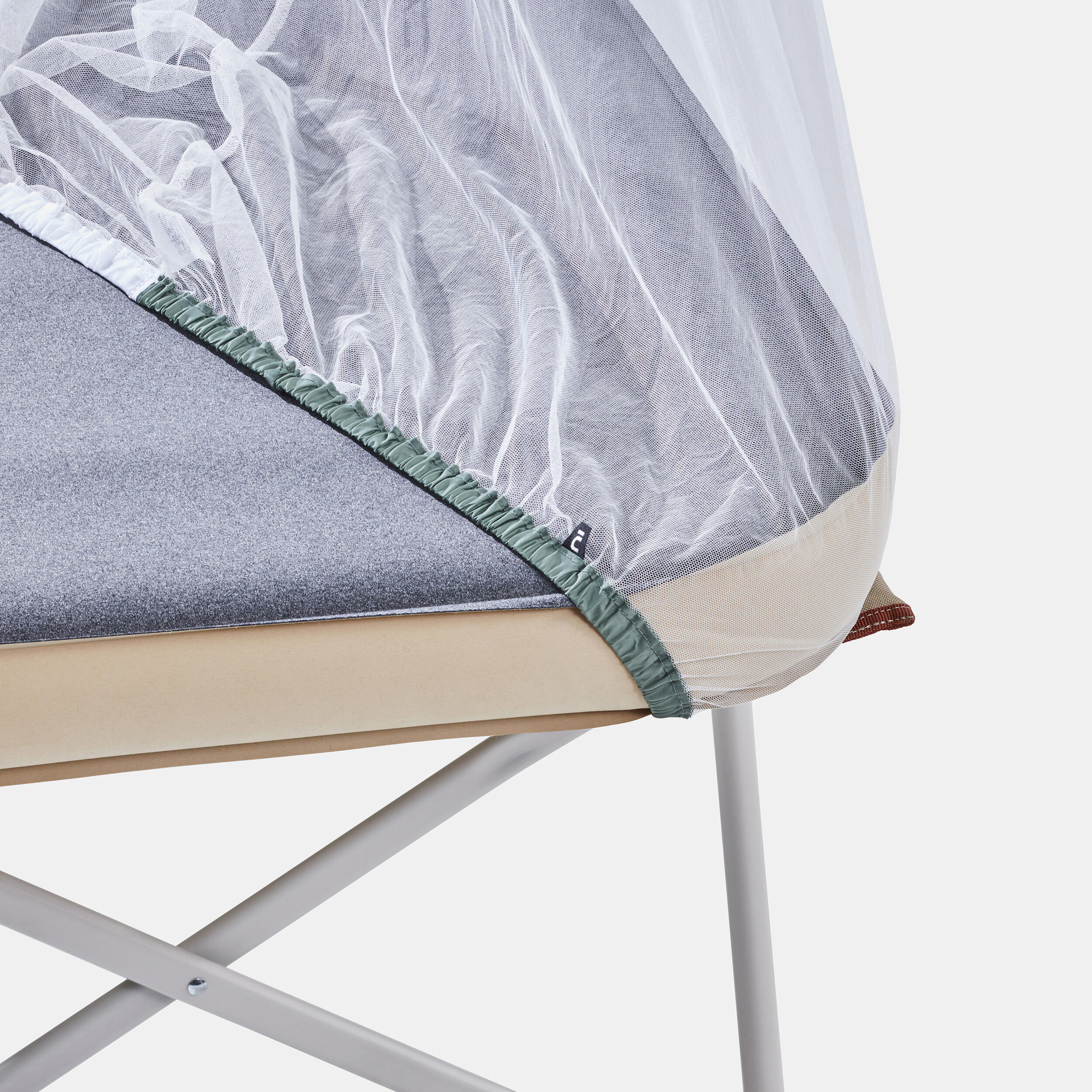 Camping Untreated Mosquito Net 1 Person - Undyed - FORCLAZ