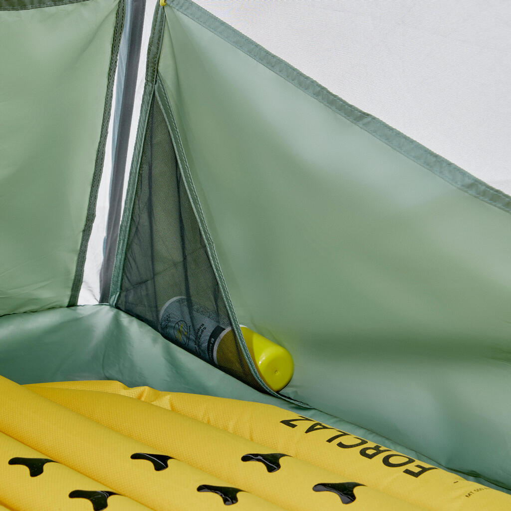 Tropski prostostoječi pohodniški šotor proti komarjem za dve osebi
