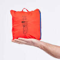 Poncho Regencape für 75-Liter-Rucksack Größe L/XL rot