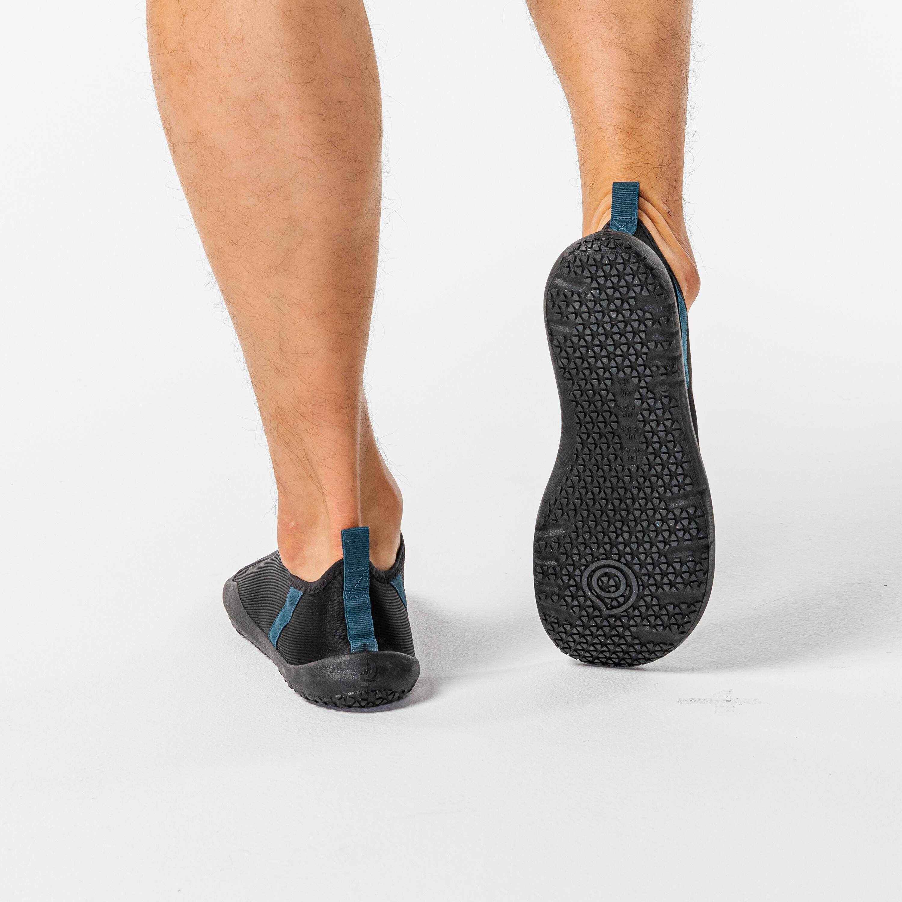 Adult elasticated water shoes - Aquashoes 120 Black -  3