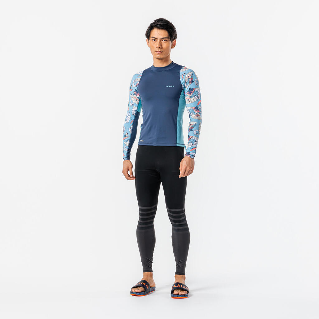 Surfing man UV protection legging navy