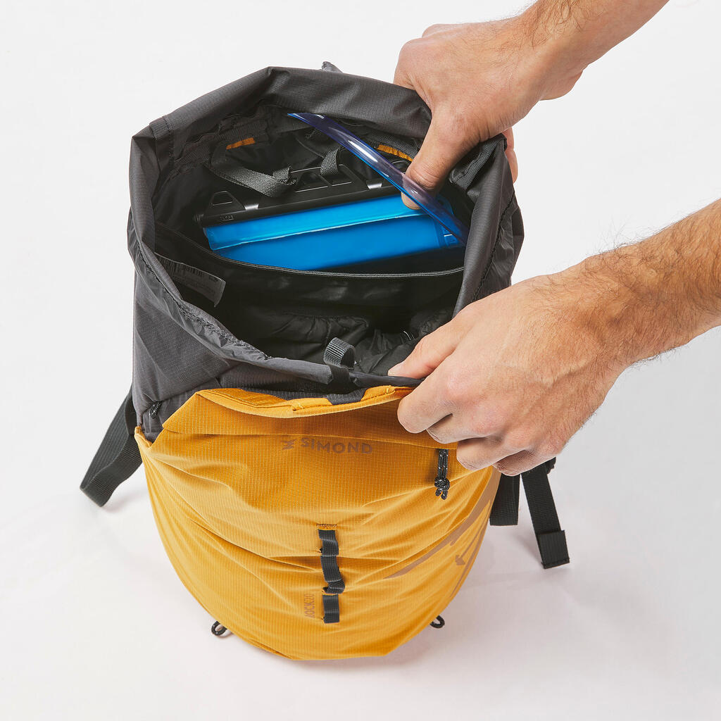 Climbing Backpack 20 Litres ROCK 20 Turquoise