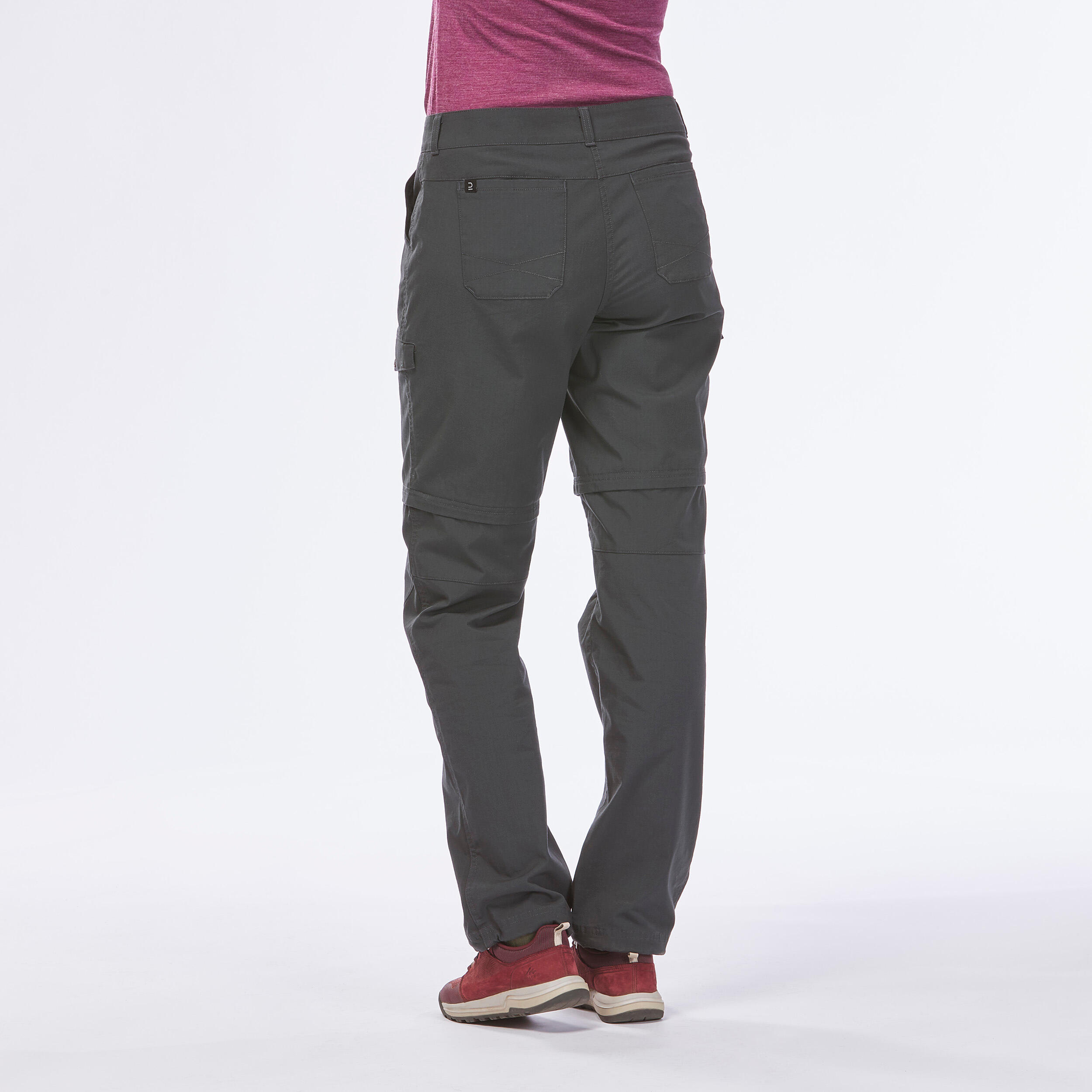 Women's Modular Trousers - Grey - Decathlon