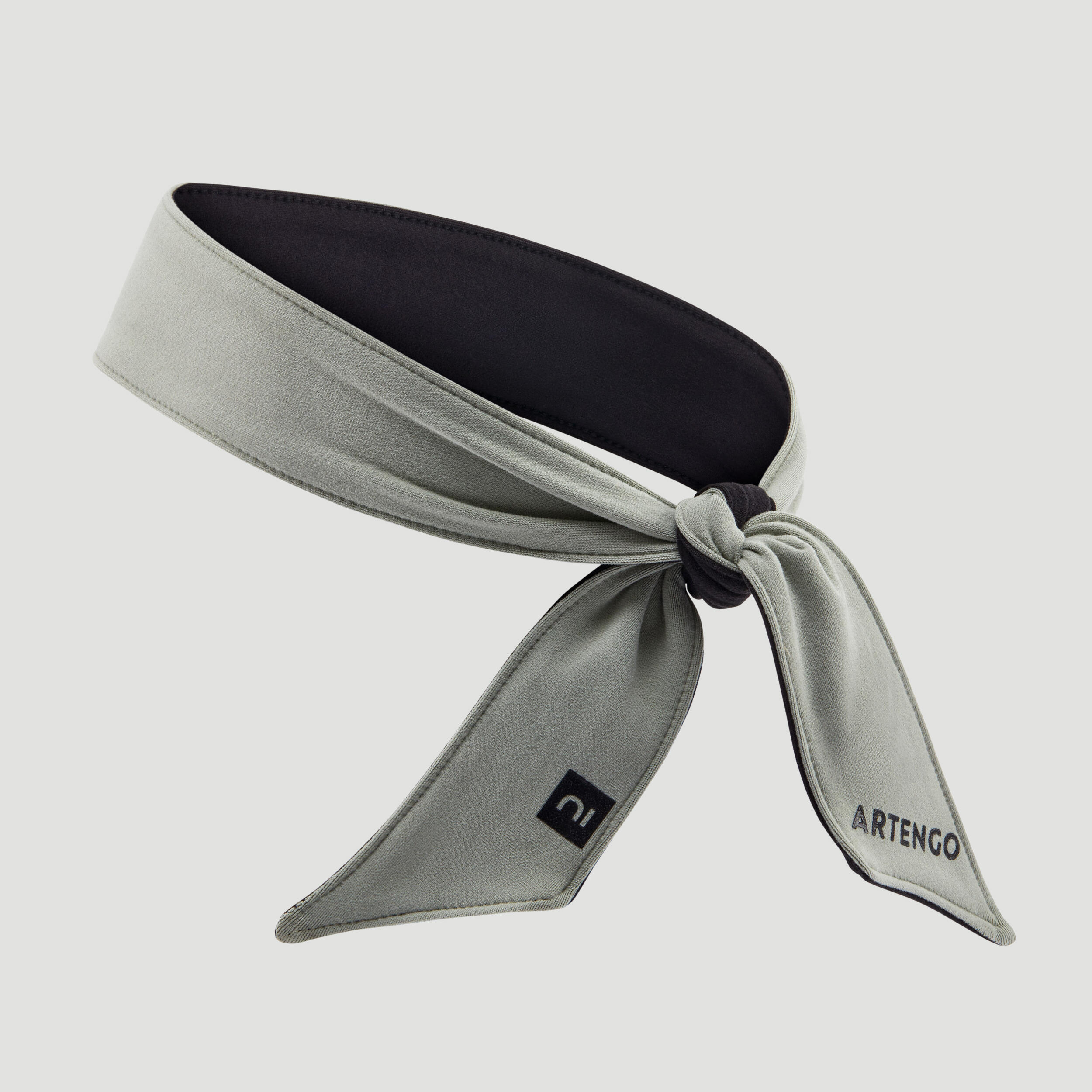 Tennis Bandana - Khaki/Black 3/9