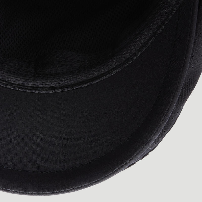 Schirmmütze Tennis-Cap Retro schwarz T58