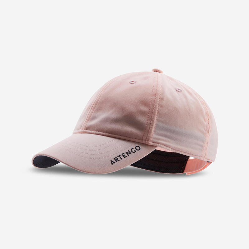 Cappellino tennis TC 500 rosa-grigio