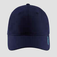 56 cm Tennis Cap TC 500 - Navy / Turquoise