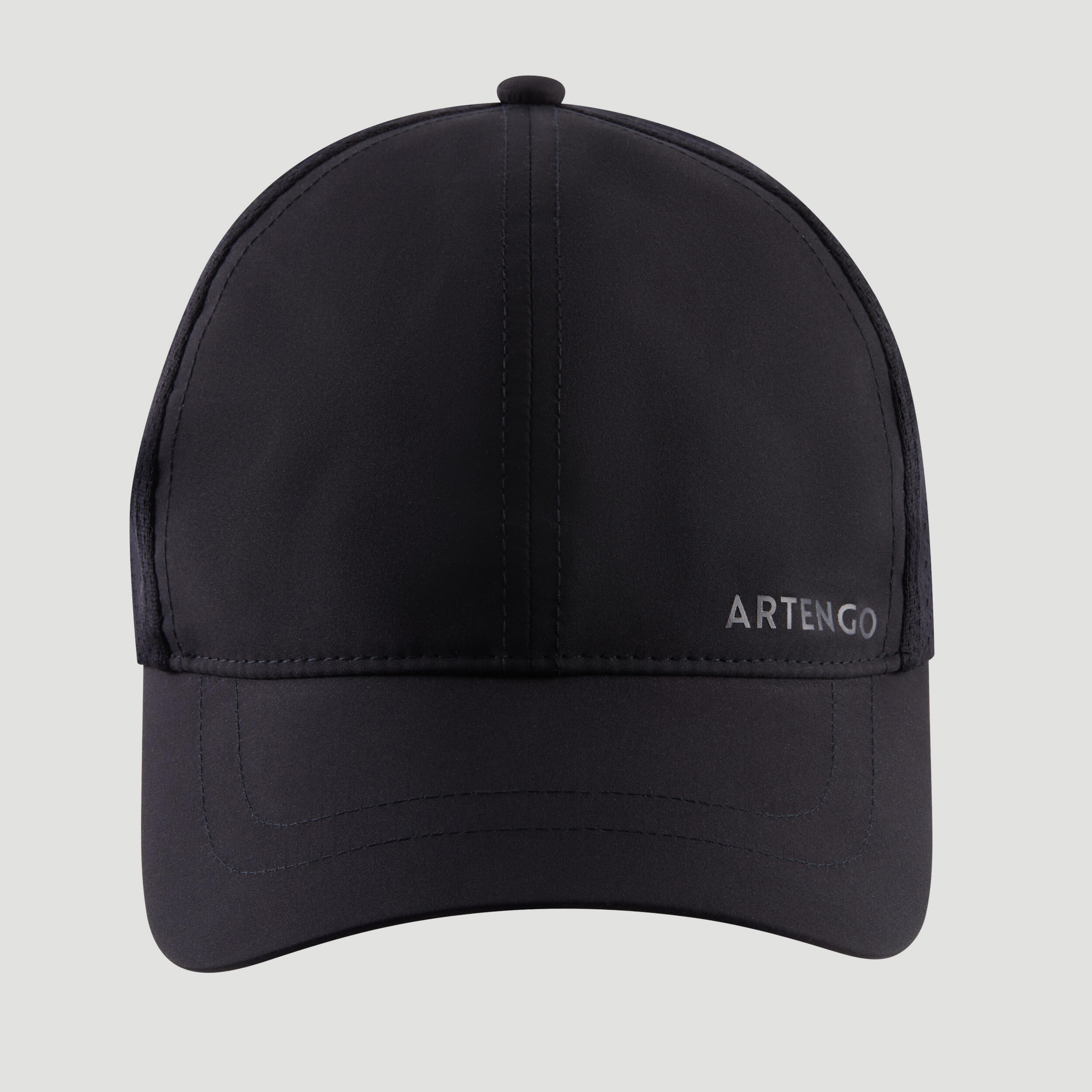 black tennis hat