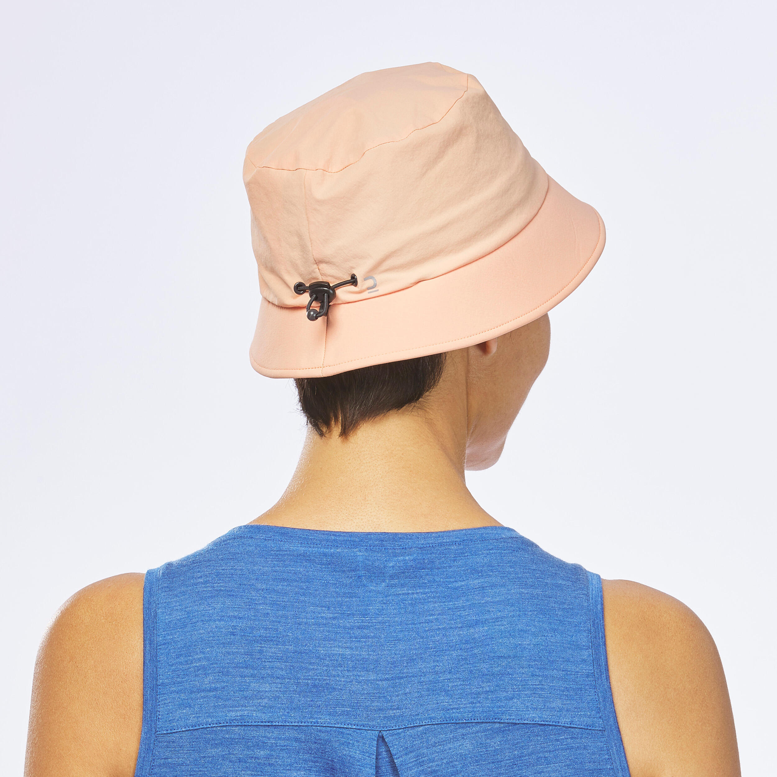 FISHERMAN-SHAPED TREKKING HAT - MT100 - CORAL 3/5