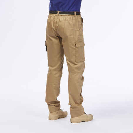 Men’s Anti-UV Desert Trekking Trousers DESERT 900 - Brown