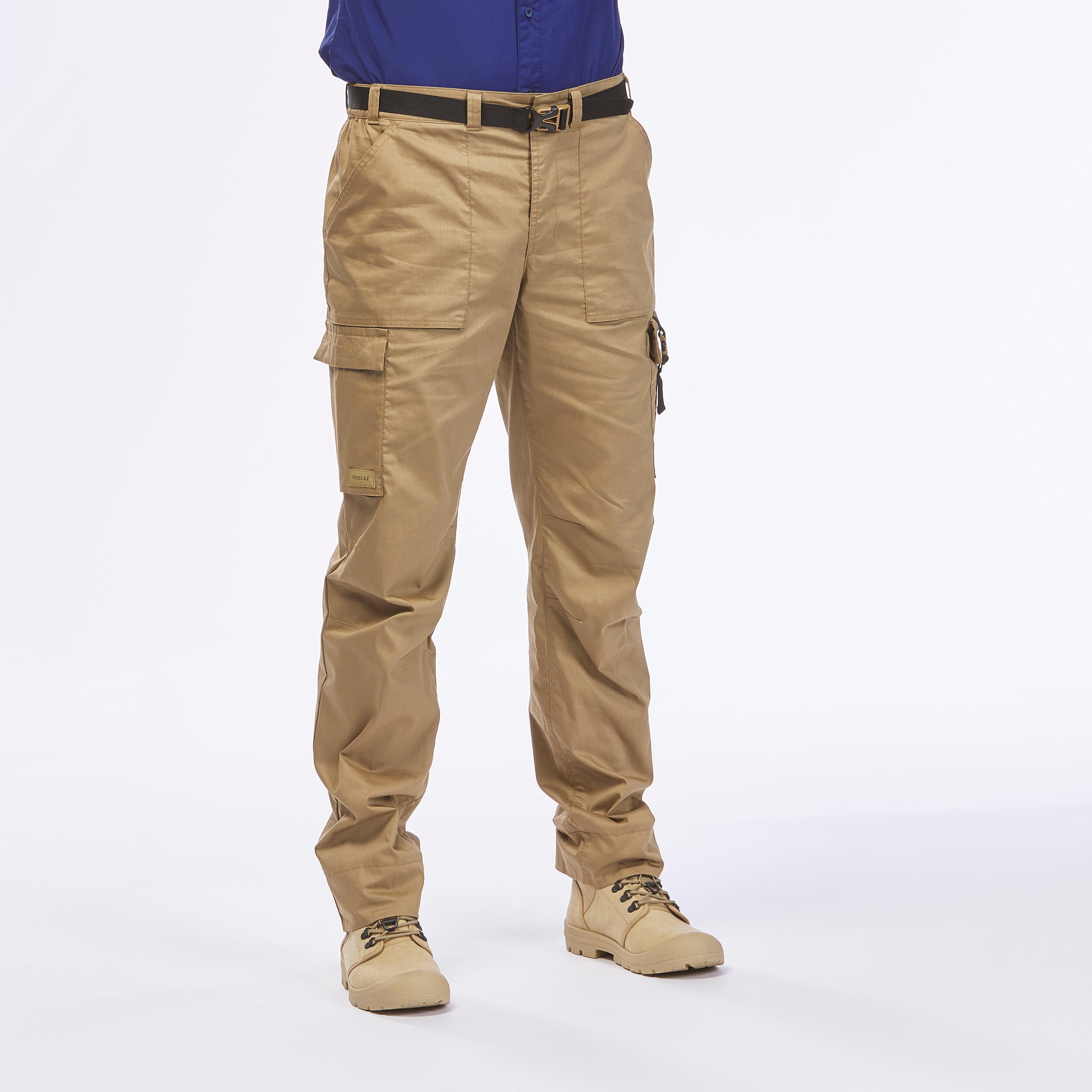 Khaki Straight Fit Trousers  New Look