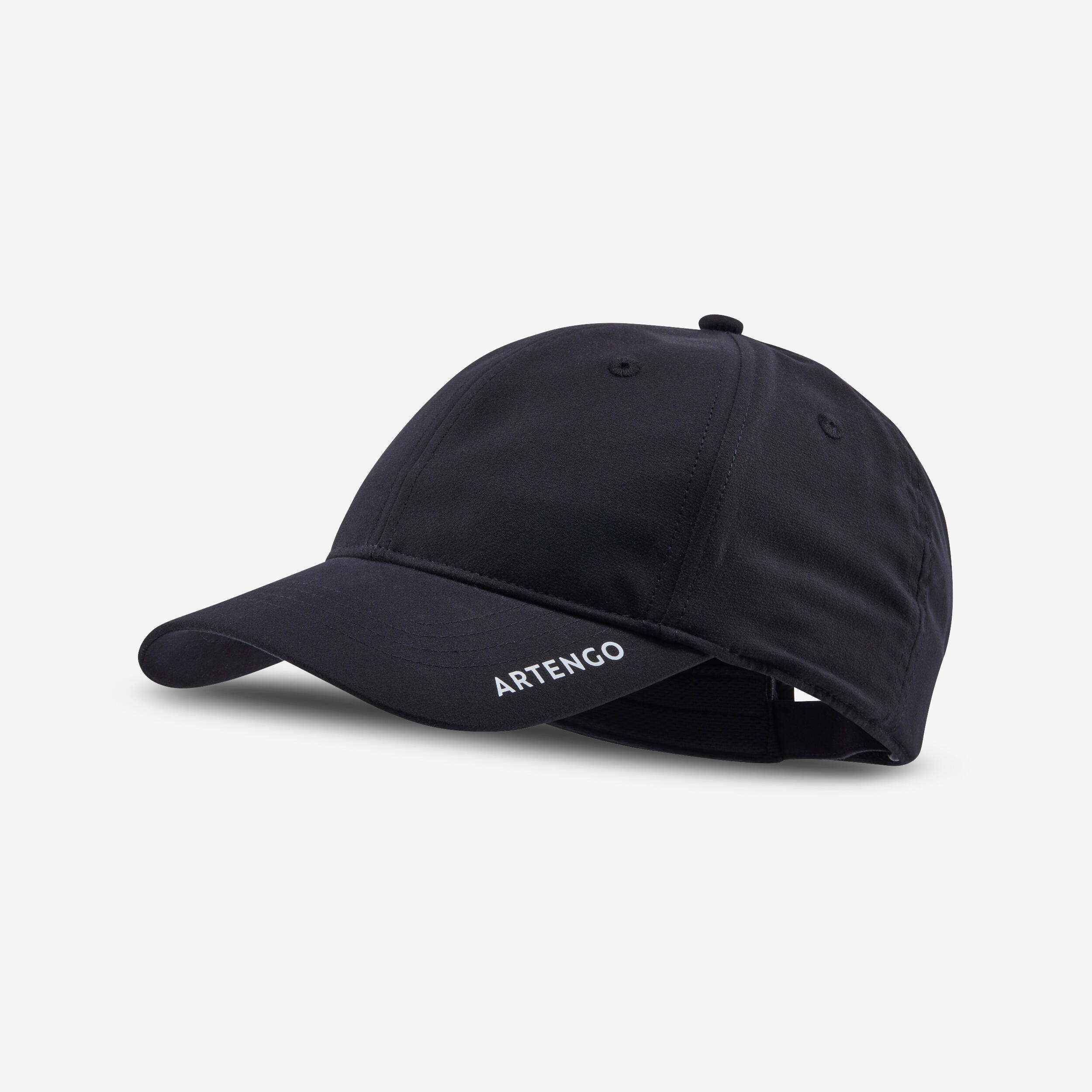 Tennis Cap Large TC 500 Size 58cm - Black -  1