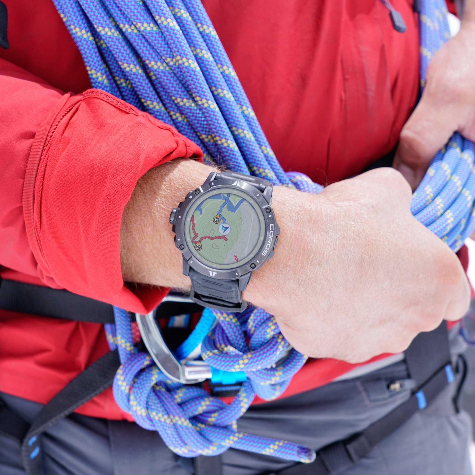 Montre connectée running adventure GPS cardio  - COROS VERTIX 2 grise 8/8