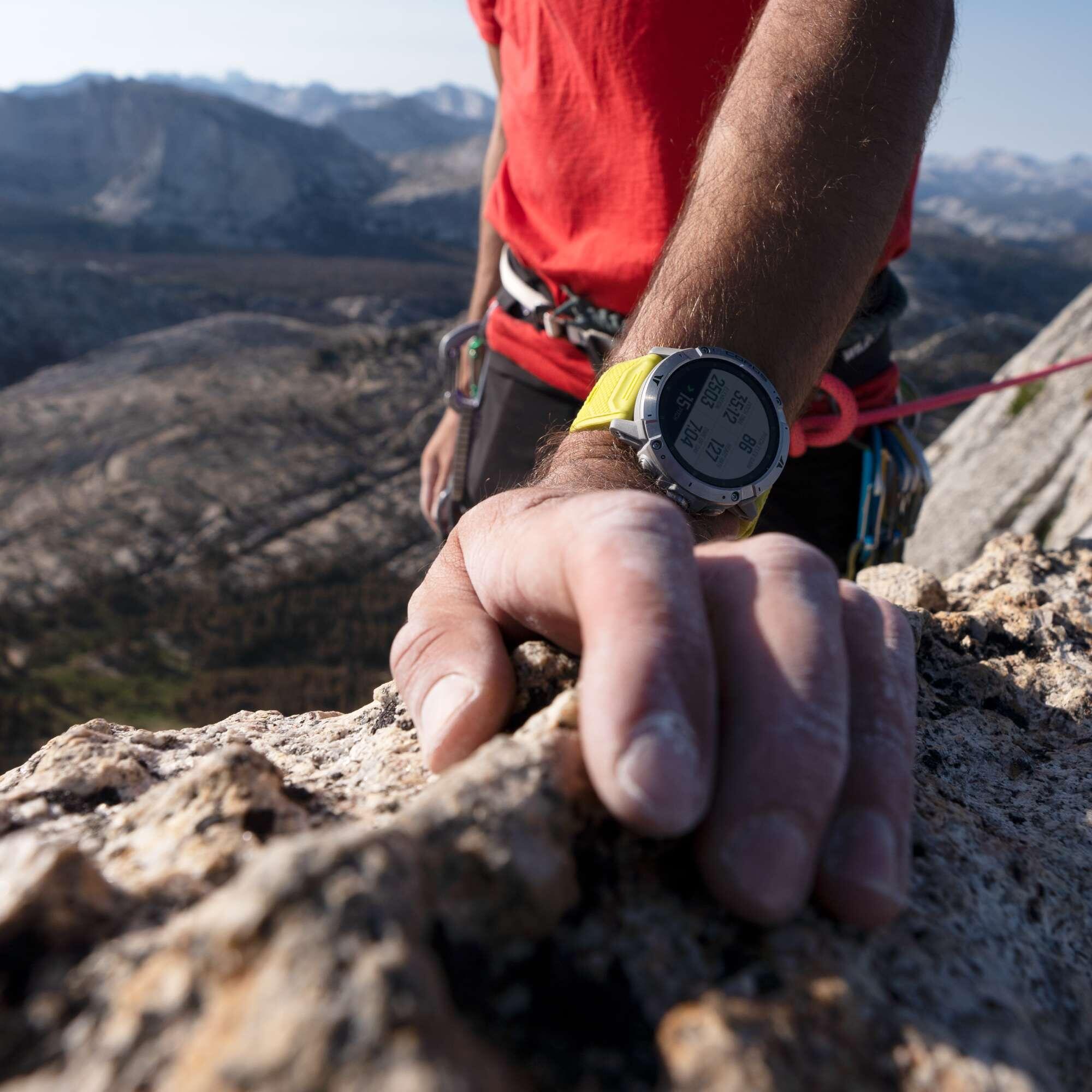 Montre connectée running adventure GPS cardio  - COROS VERTIX 2 grise 7/8