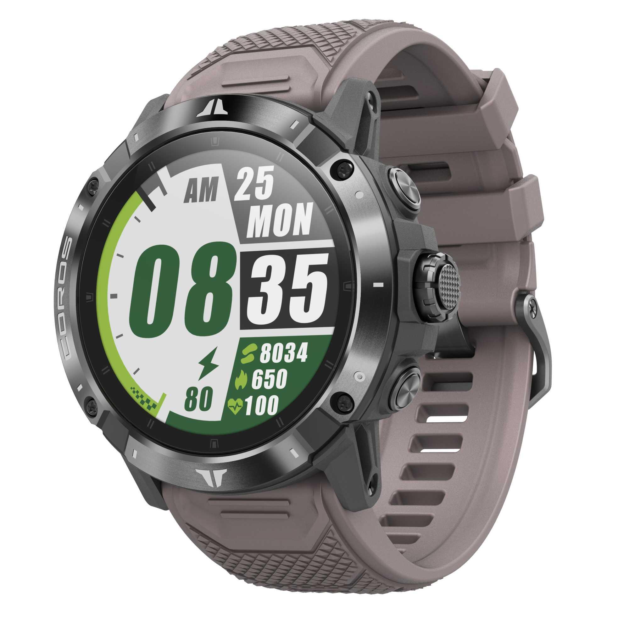 Running adventure GPS HR monitor smartwatch - COROS VERTIX 2 - grey 2/5