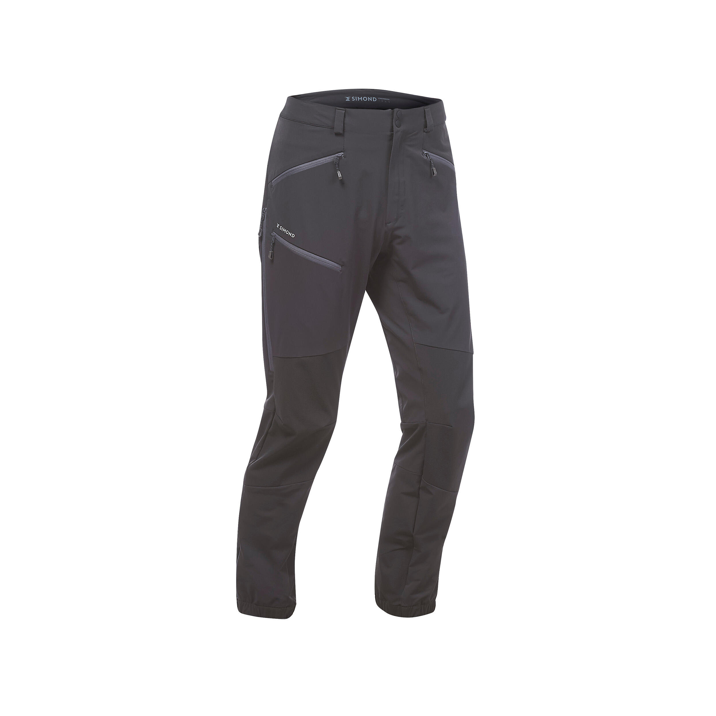 Men’s Breathable Warm Pants - SH 500 Grey