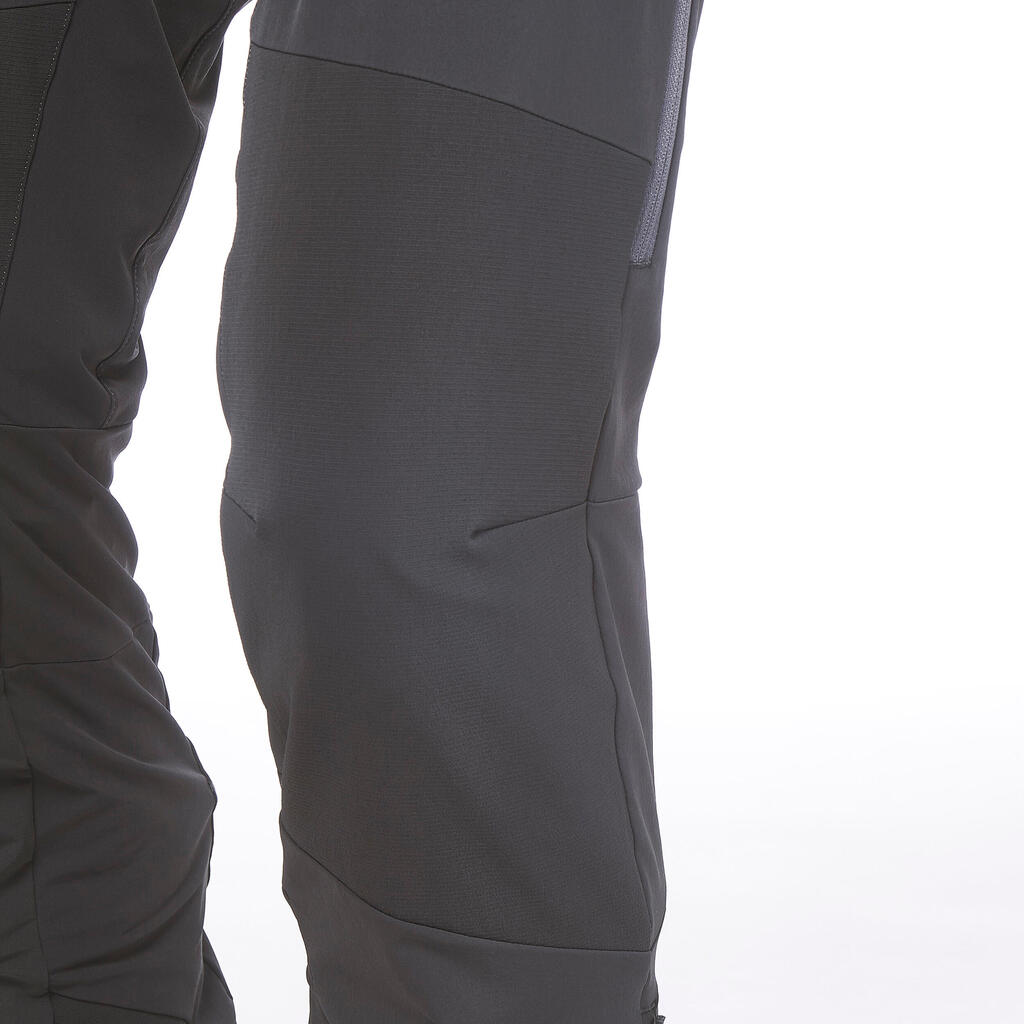 PANTALONE ALPINISM LIGHT EVO ZA PLANINARENJE MUŠKE - SIVE