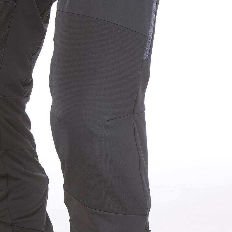 Pantaloni alpinismo uomo ALPINISM LIGHT EVO grigi