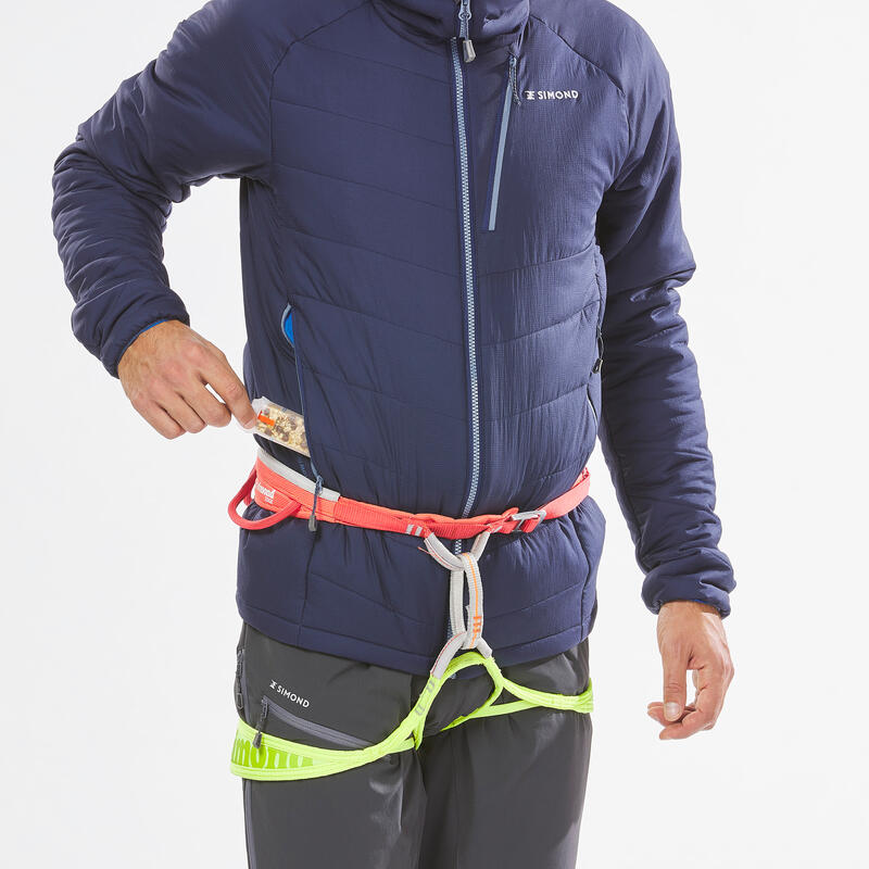 CHAQUETA ACOLCHADA MATERIA SINTÉTICA ALPINISMO HOMBRE - ALPINISM Azul