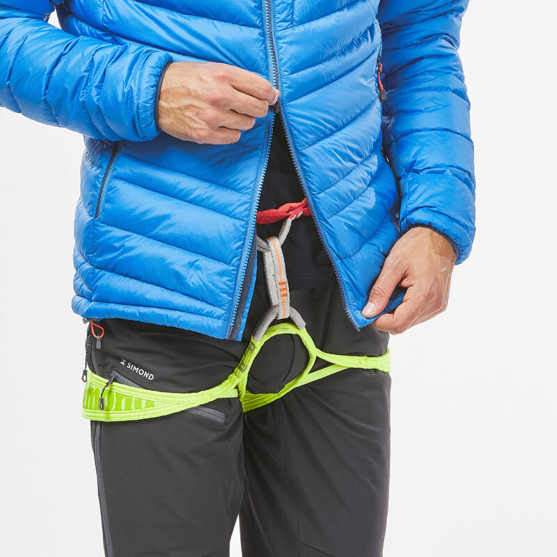 Men's Mountaineering Down Jacket - Alpinism Light Blue