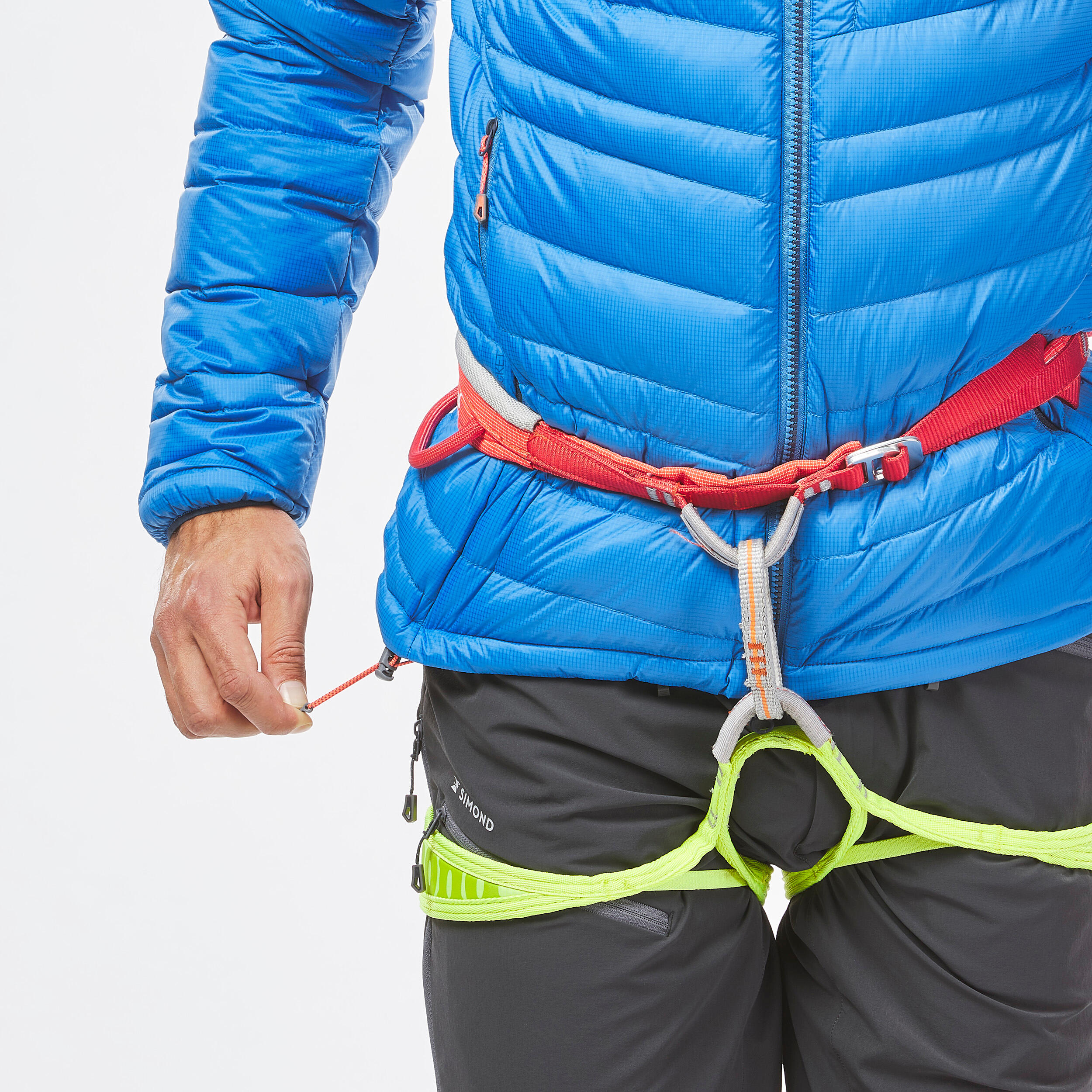 Men's Mountaineering Down Jacket - Alpinism Light Blue 6/23