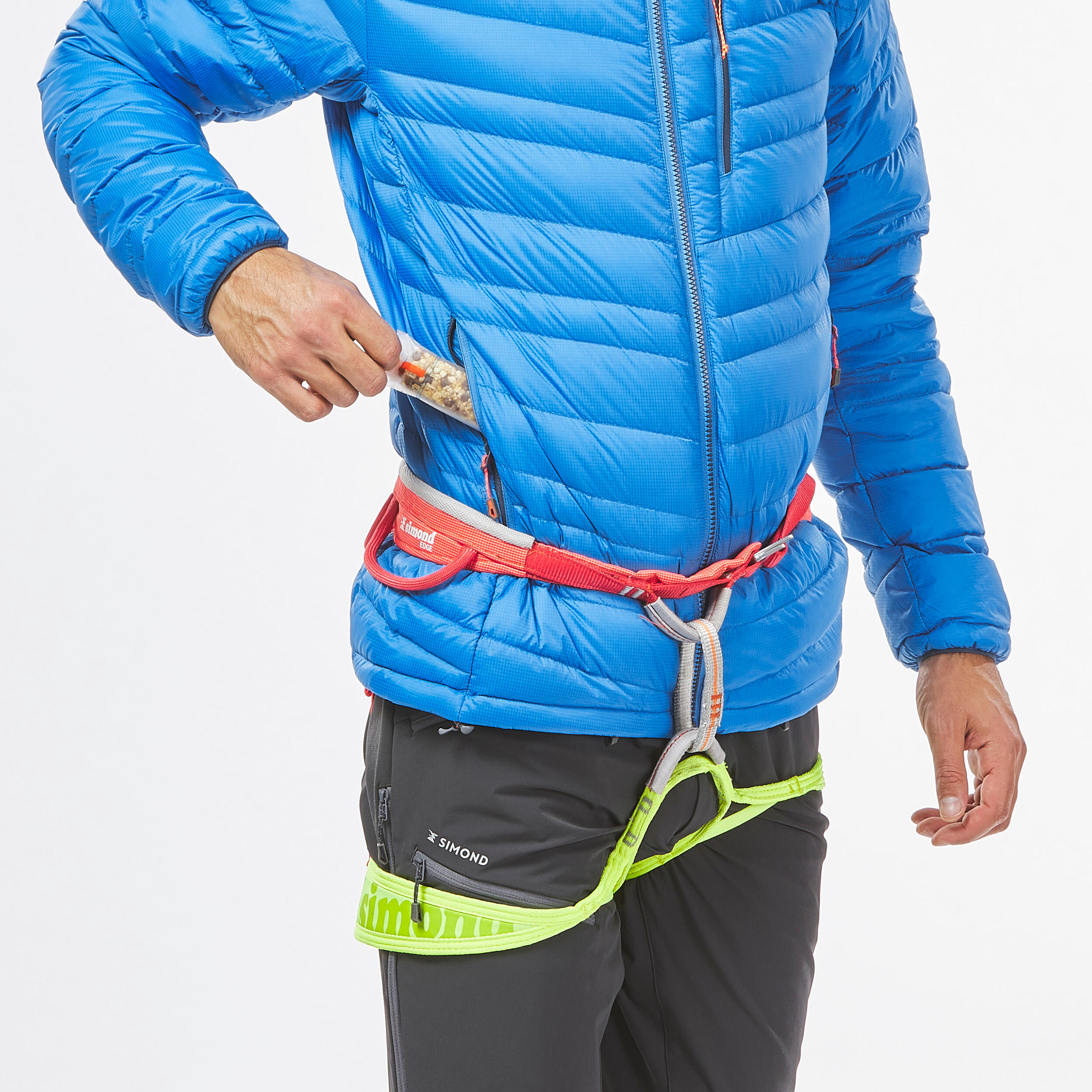 Men's Mountaineering Down Jacket - Alpinism Light Blue 8/23